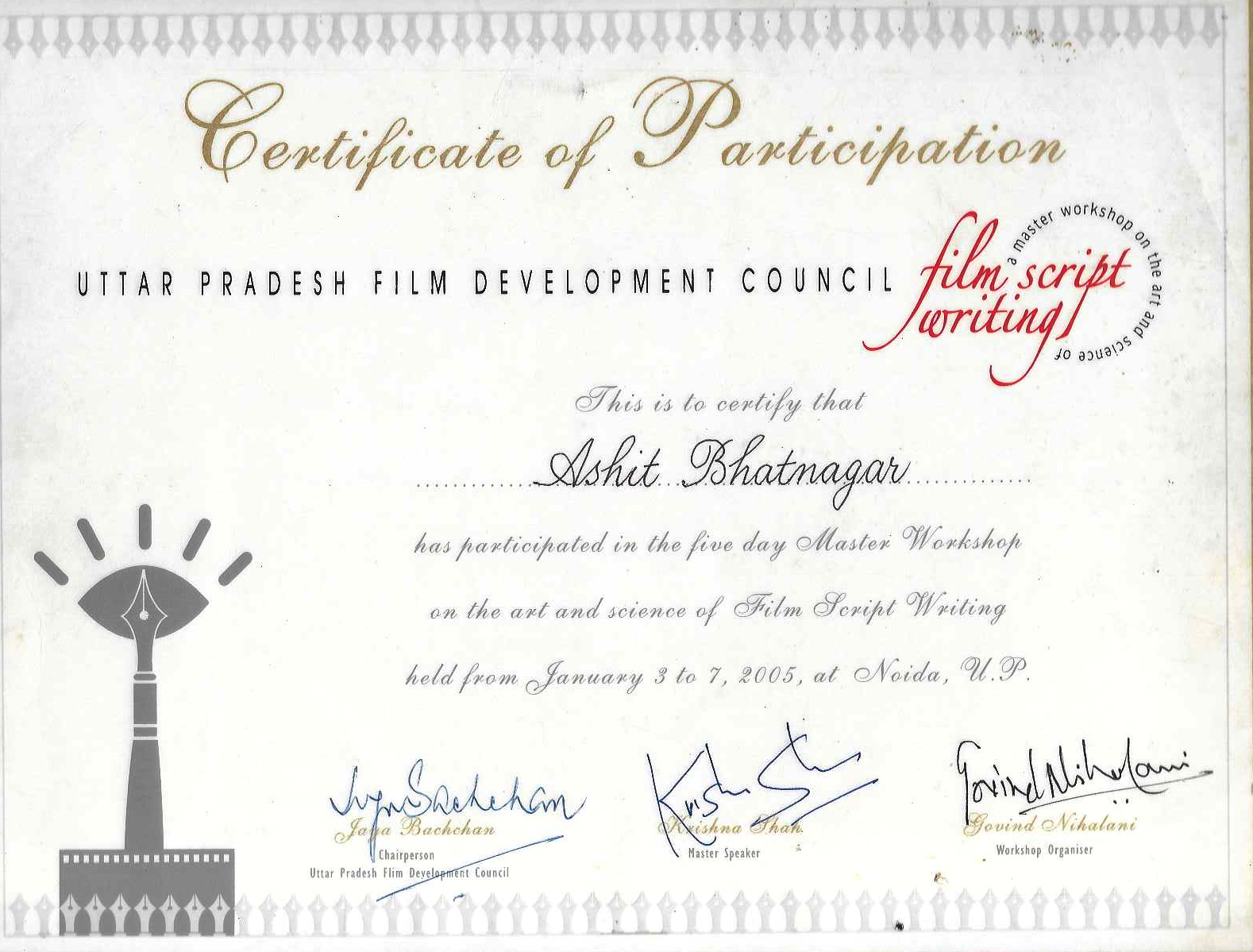 Script Writer Ashit Bhatnagar